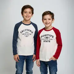 YAMP - Pack 2 Poleras Algodón Niño