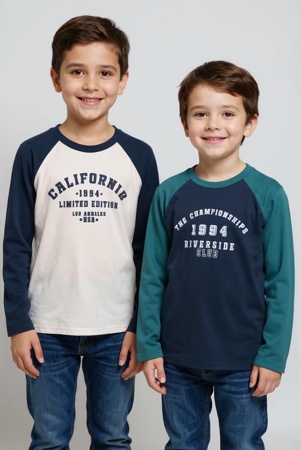 YAMP - Pack 2 Poleras Algodón Niño Yamp