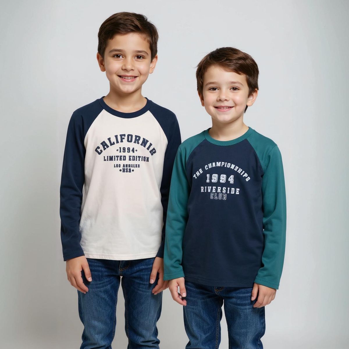 YAMP - Pack 2 Poleras Algodón Niño Yamp