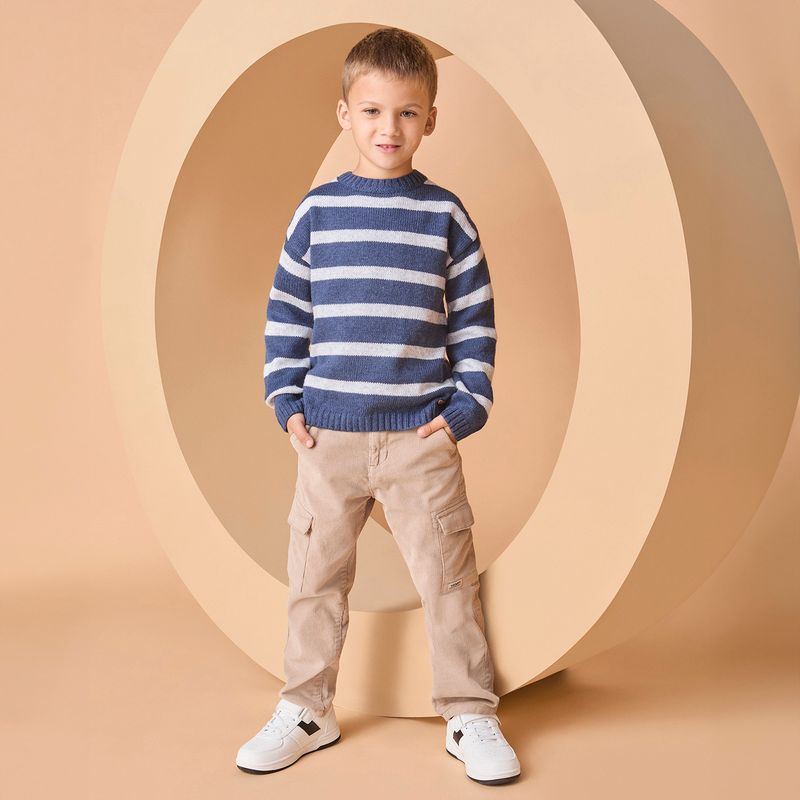 YAMP - Sweater Rayado Niño Yamp