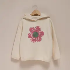 YAMP - Polerón Afranelado Con Capucha Niña
