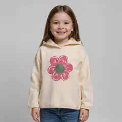 YAMP - Polerón Afranelado Con Capucha Niña