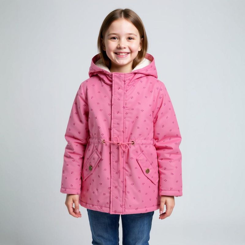 YAMP - Parka Larga Forro Peludo Niña Yamp