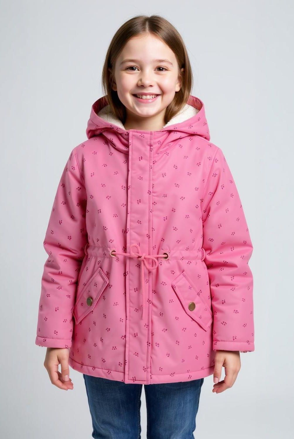 YAMP - Parka Larga Forro Peludo Niña Yamp