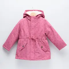 YAMP - Parka Larga Forro Peludo Niña