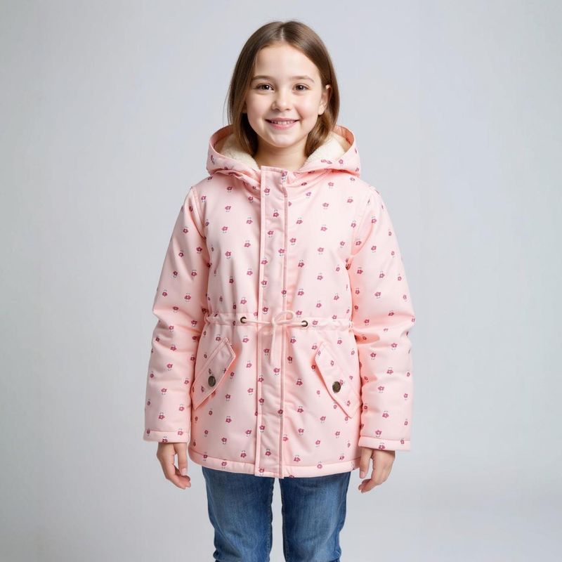 YAMP - Parka Larga Forro Peludo Niña Yamp