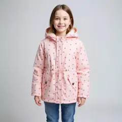 YAMP - Parka Larga Forro Peludo Niña