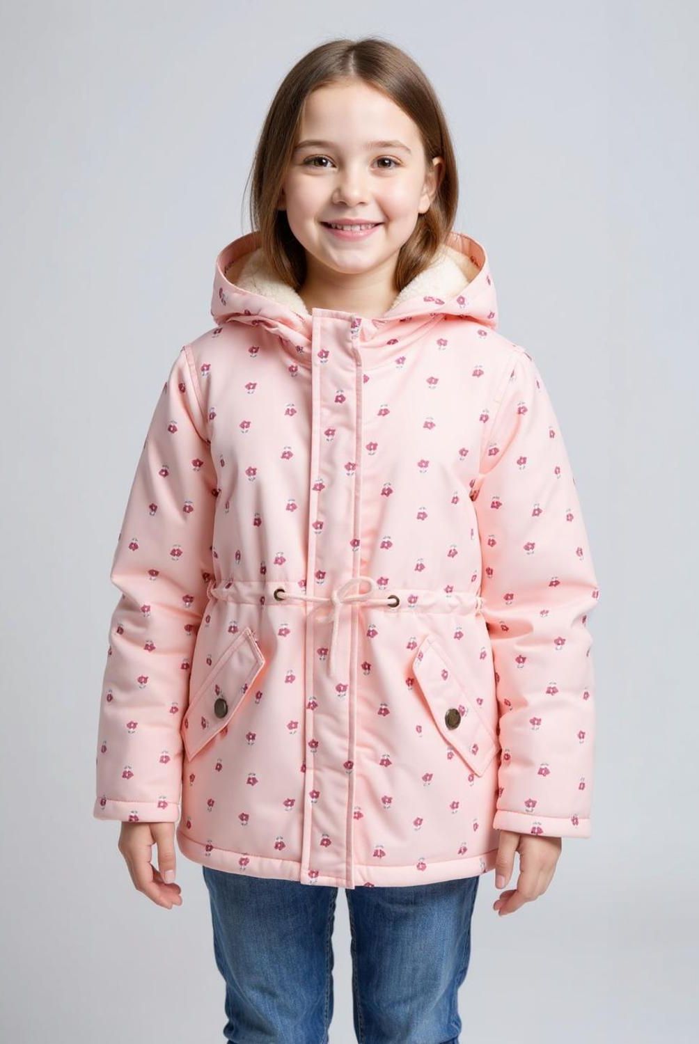 YAMP - Parka Larga Forro Peludo Niña Yamp