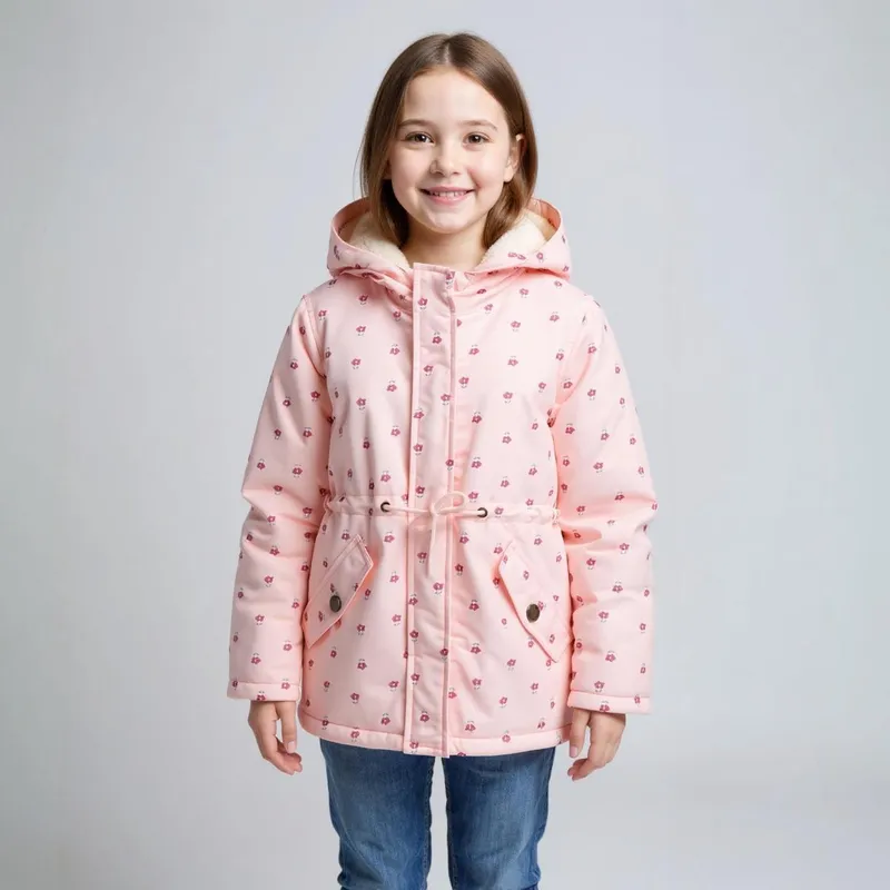 YAMP - Parka Larga Forro Peludo Niña Yamp