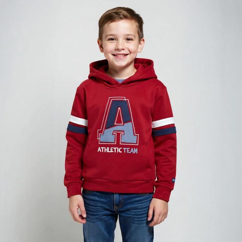 YAMP - Polerón Algodón Con Capucha Niño Yamp