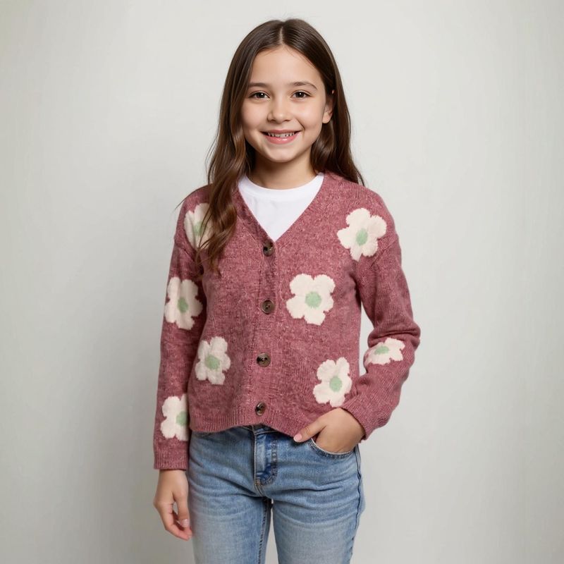 YAMP - Chaleco Con Diseños Niña Yamp