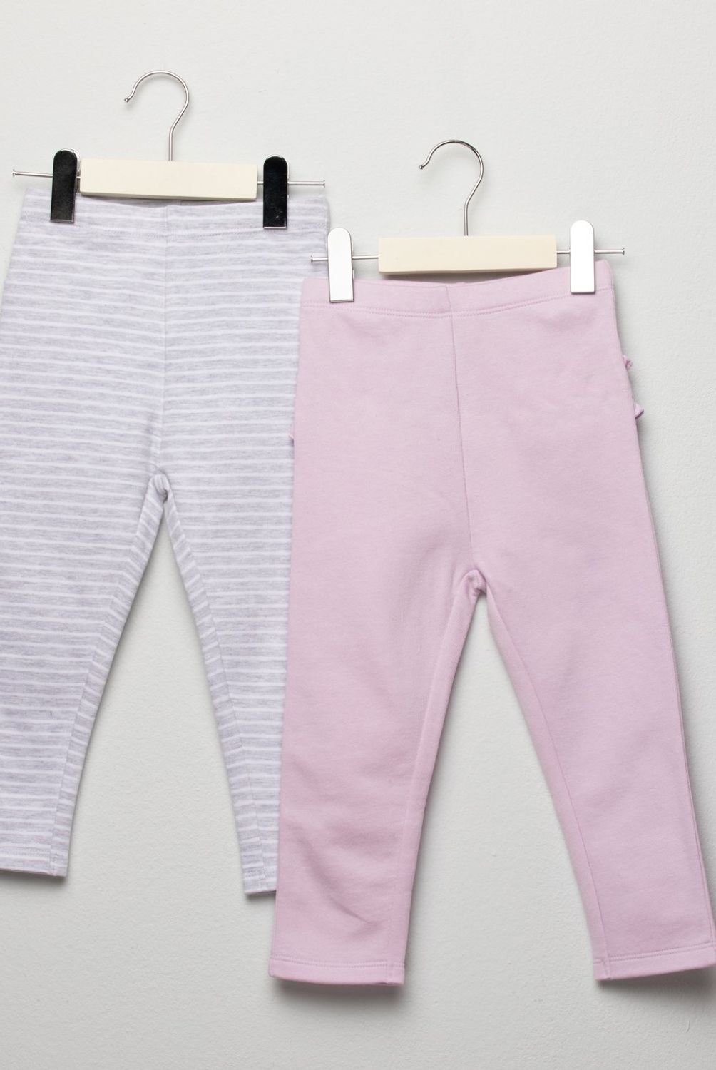 YAMP - Pack De 2 Pantalones Algodón Bebé Niña Yamp