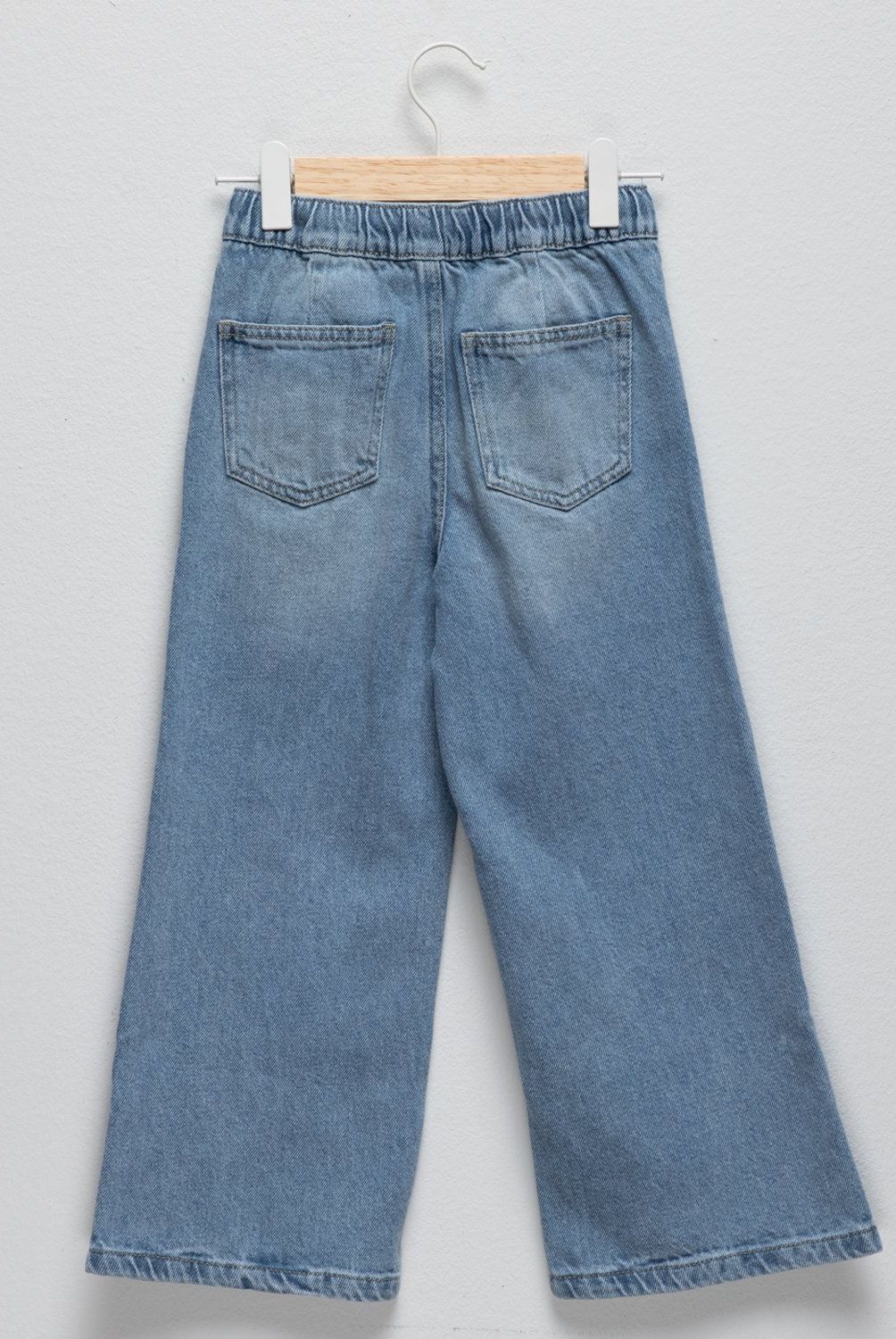 YAMP - Jeans Wide Leg Cintura Elasticada Niña Yamp