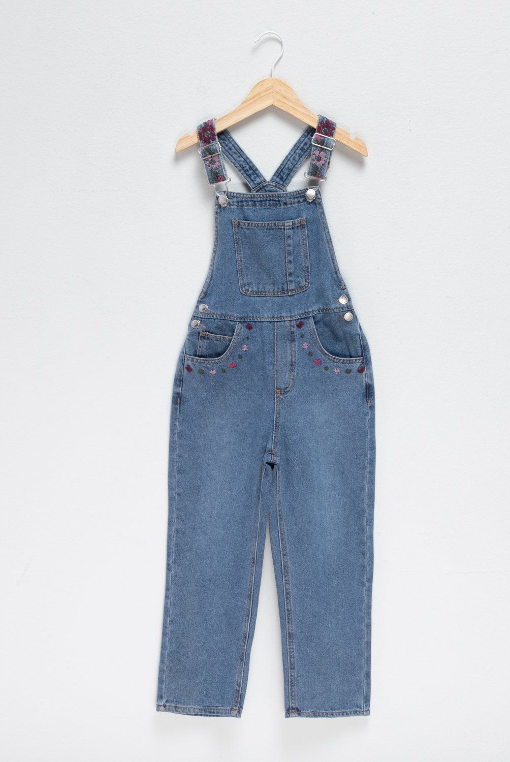 YAMP - Jardinera Denim Larga Niña Yamp