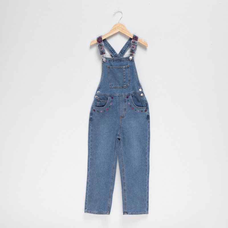 YAMP - Jardinera Denim Larga Niña Yamp
