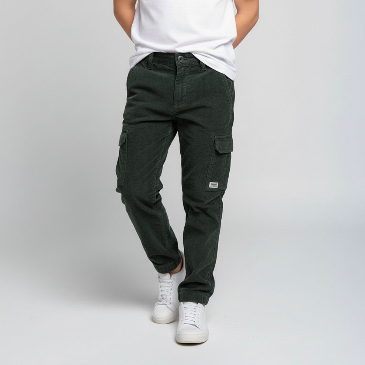 YAMP - Pantalón Cotelé Yamp Casual Algodón Niño