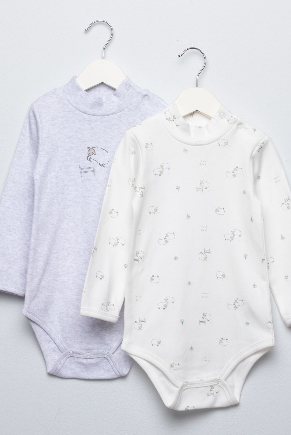 YAMP - Pack de 2 Bodys Algodón Bebé Niño Yamp