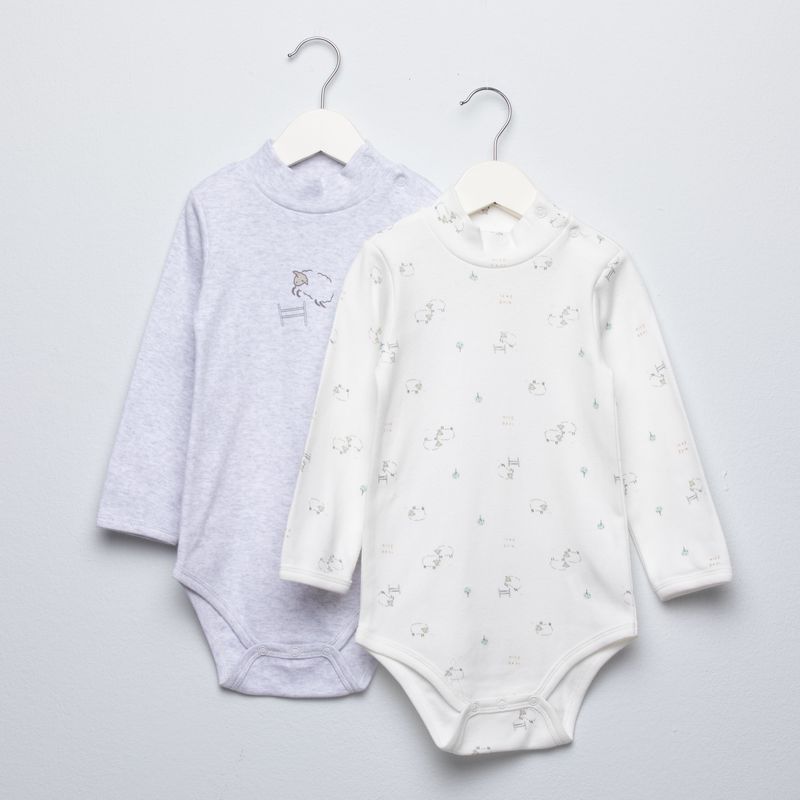 YAMP - Pack de 2 Bodys Algodón Bebé Niño Yamp