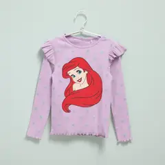 PRINCESAS - Polera Manga Larga Niña