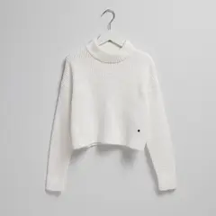 ELEVEN - Sweater Chenille Cuello Alto Niña
