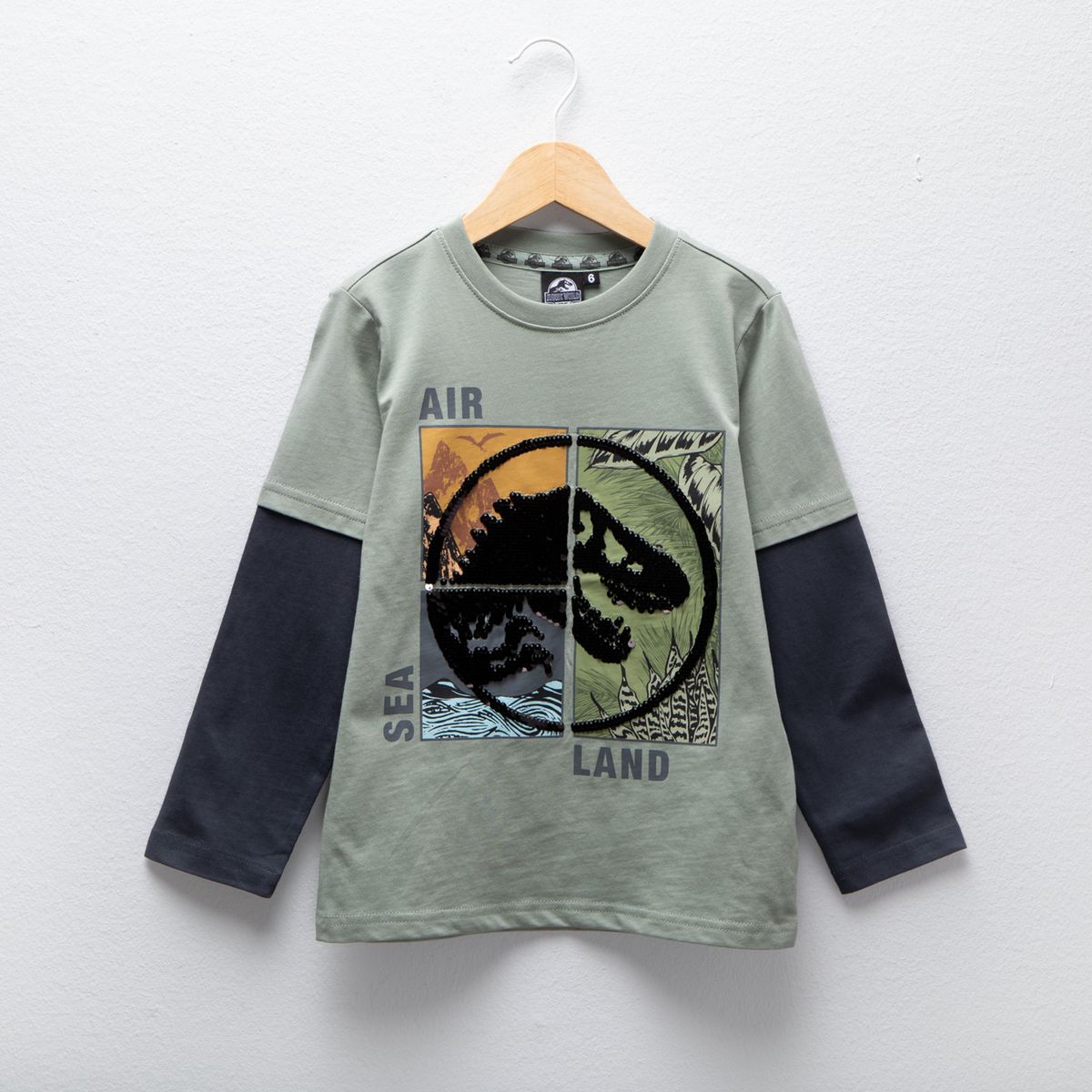 JURASSIC WORLD - Polera Niño Algodón Jurassic World