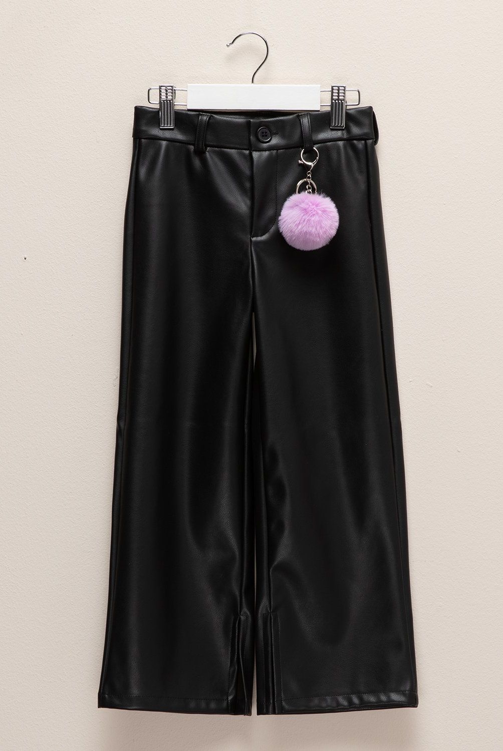 YAMP - Pantalón Wide Leg Ecocuero Niña Yamp