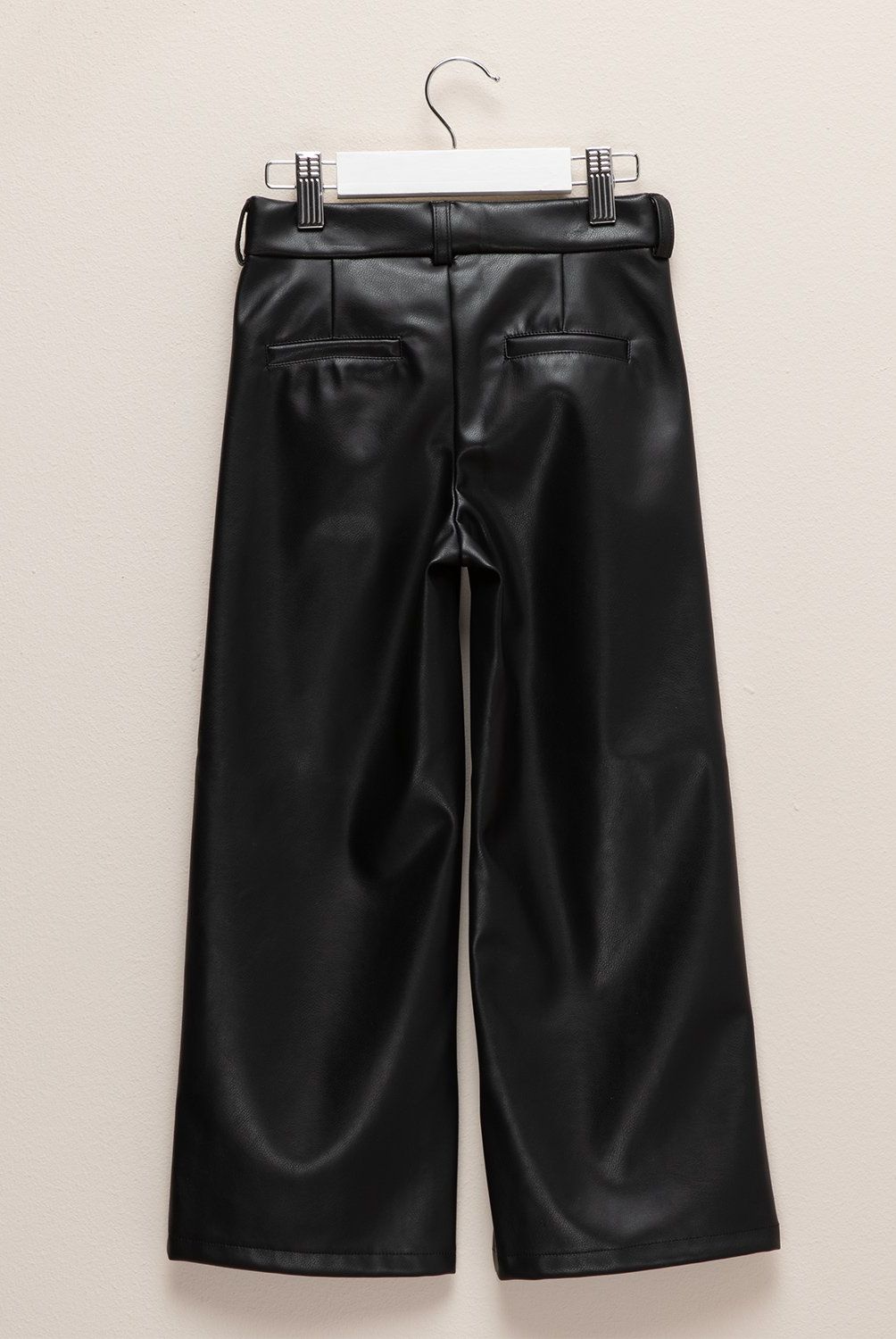 YAMP - Pantalón Wide Leg Ecocuero Niña Yamp