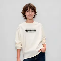 DOO AUSTRALIA - Polera Manga Larga Niño Estampada Casual