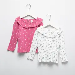 YAMP - Pack de 2 Poleras Bebé Niña