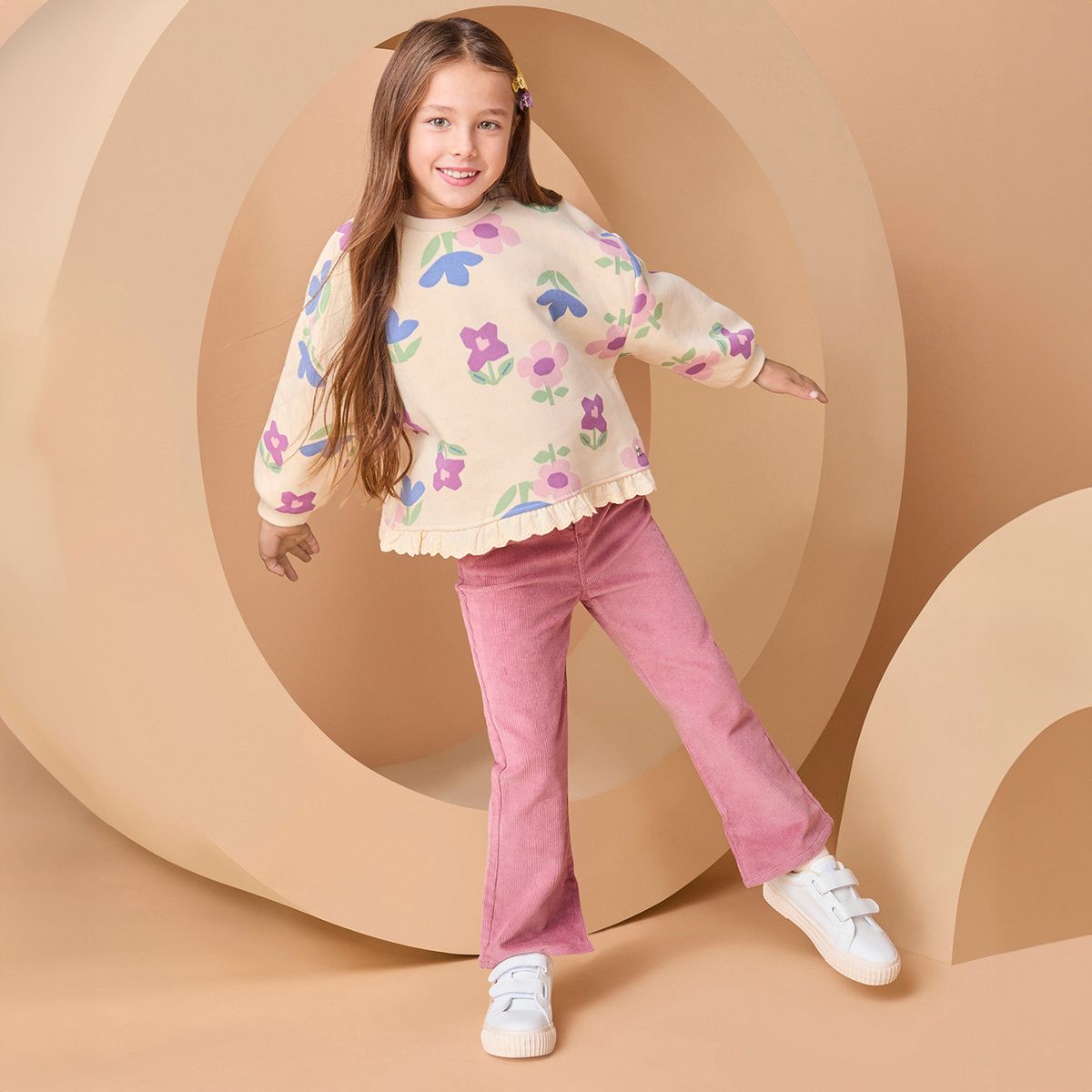 YAMP - Polerón Afranelado Niña Yamp