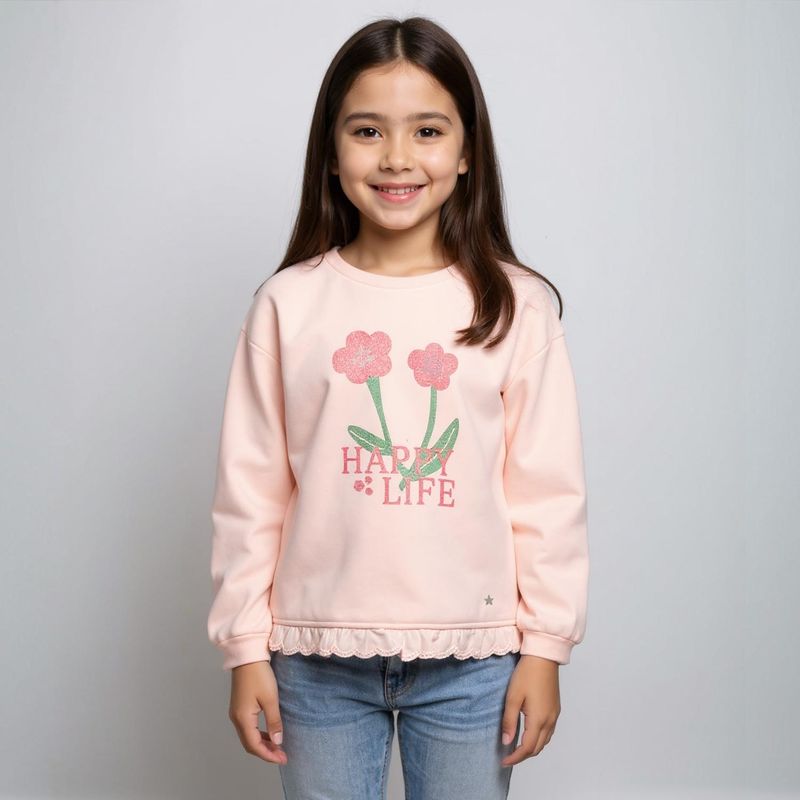 YAMP - Polerón Afranelado Niña Yamp