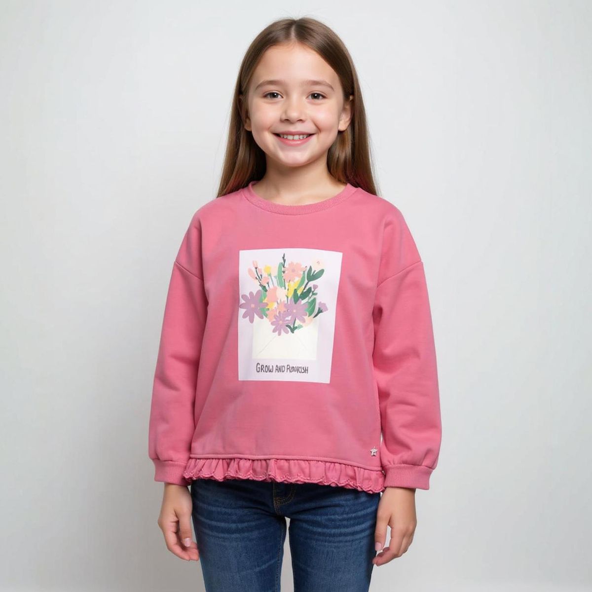 YAMP - Polerón Afranelado Niña Yamp