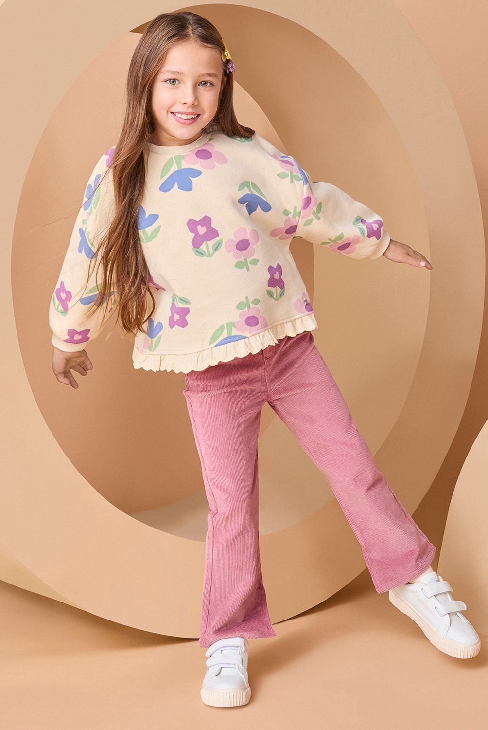 YAMP - Polerón Afranelado Niña Yamp