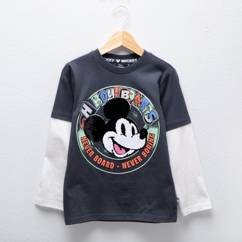 STD CHARACTERS - Polera Algodón Niño Std Characters