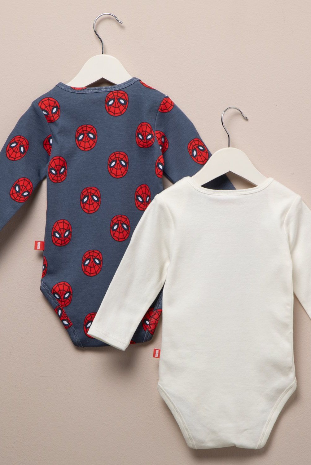 MARVEL - Pack 2 Bodys Bebé Niño Spider Man Marvel
