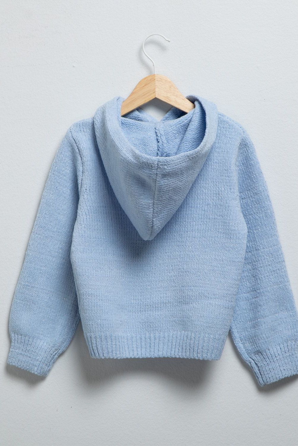 YAMP - Sweater Acrílico Niña Yamp Con Capucha Manga Larga