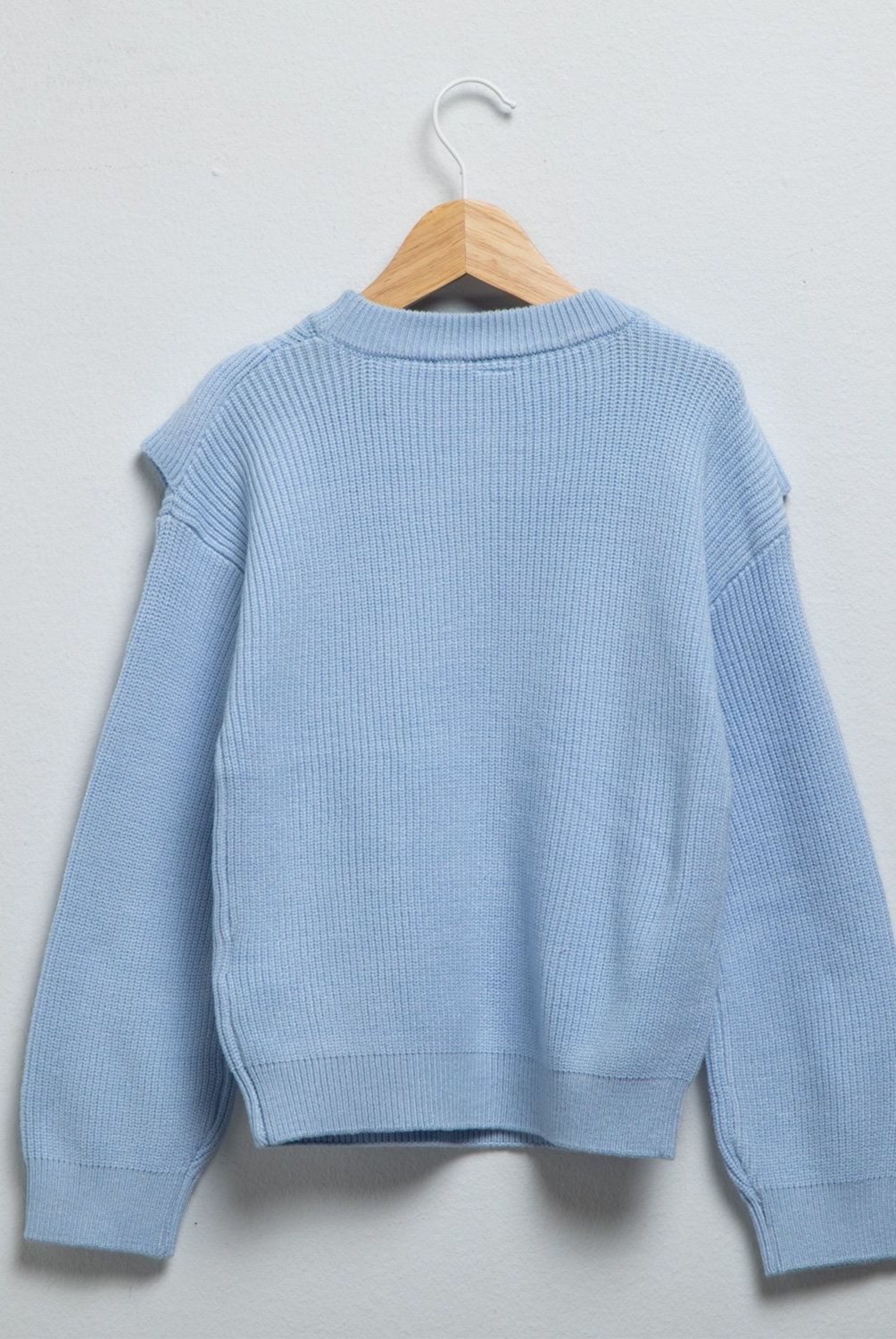 YAMP - Sweater Niña Yamp Manga Larga con Volantes
