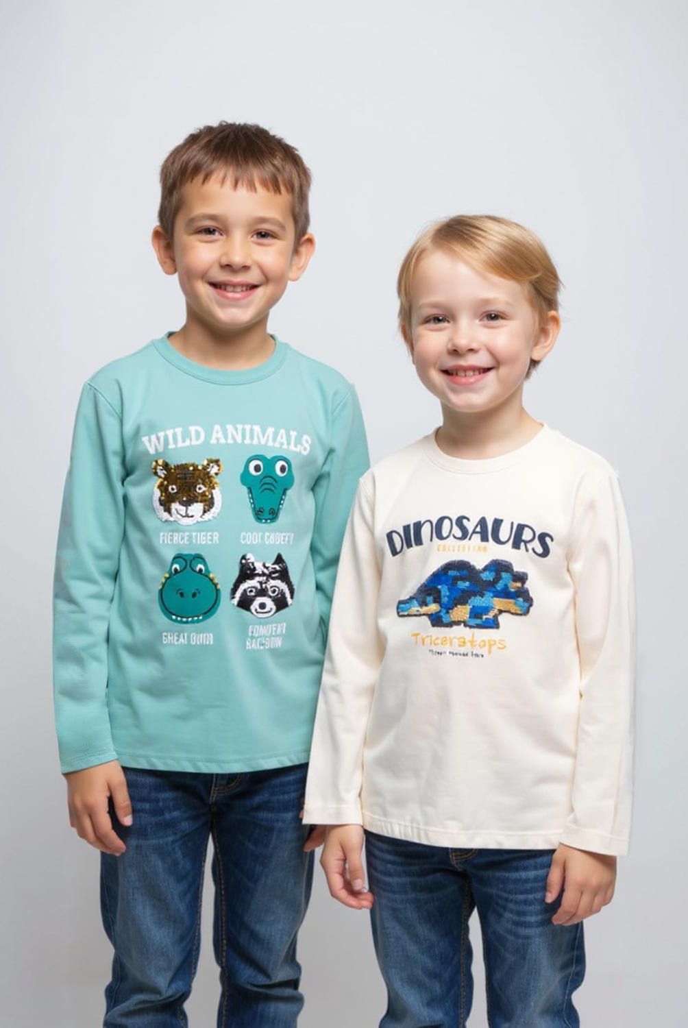 YAMP - Pack 2 Poleras Algodón Niño Yamp