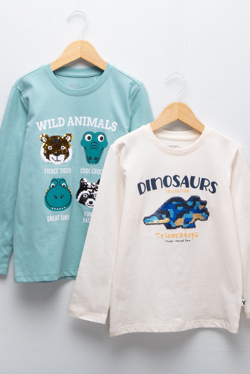 YAMP - Pack 2 Poleras Algodón Niño Yamp
