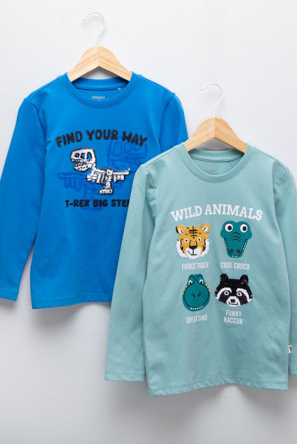 YAMP - Pack 2 Poleras Algodón Niño Yamp