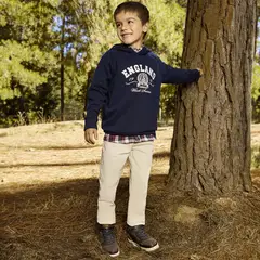 CONIGLIO - Polerón Estampado Algodón Niño Manga Larga