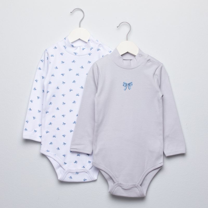 YAMP - Pack de 2 Bodys Algodón Bebé Niña Yamp