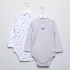 YAMP - Pack de 2 Bodys Algodón Bebé Niña