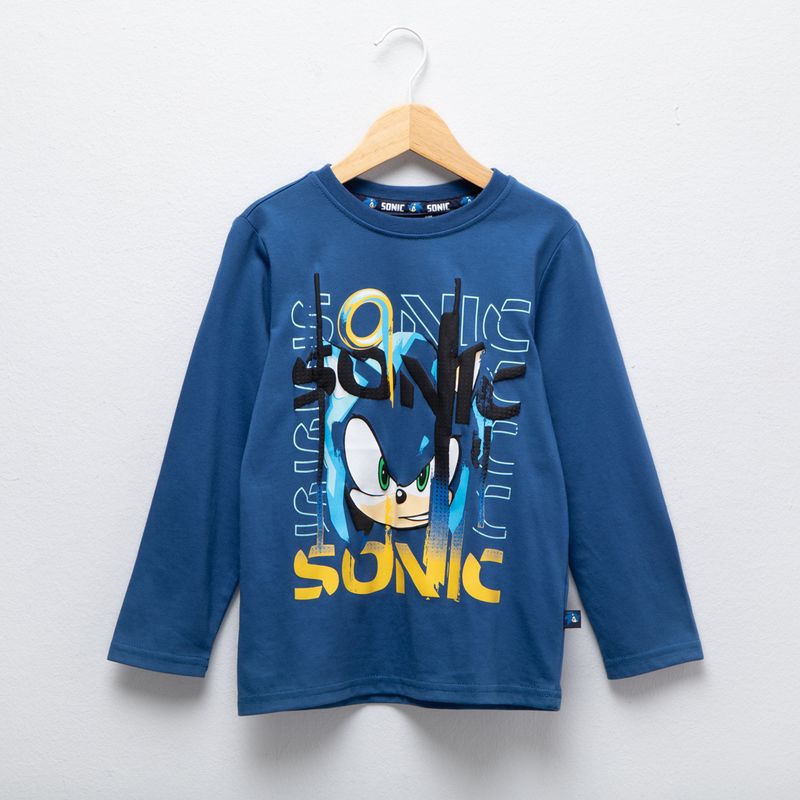 SONIC - Polera Niño Sonic