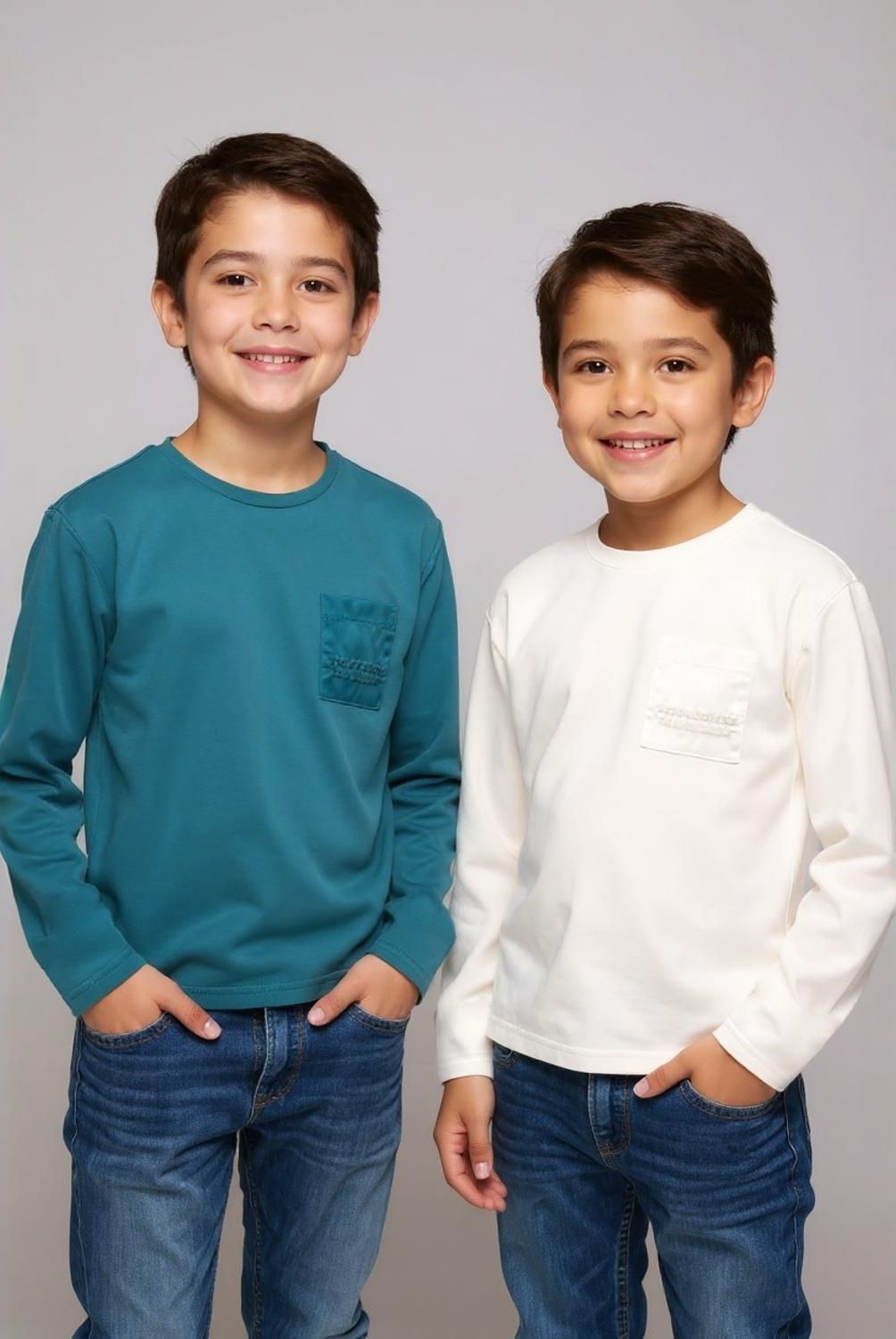 YAMP - Pack 2 Poleras Algodón Niño Yamp