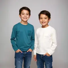 YAMP - Pack 2 Poleras Algodón Niño
