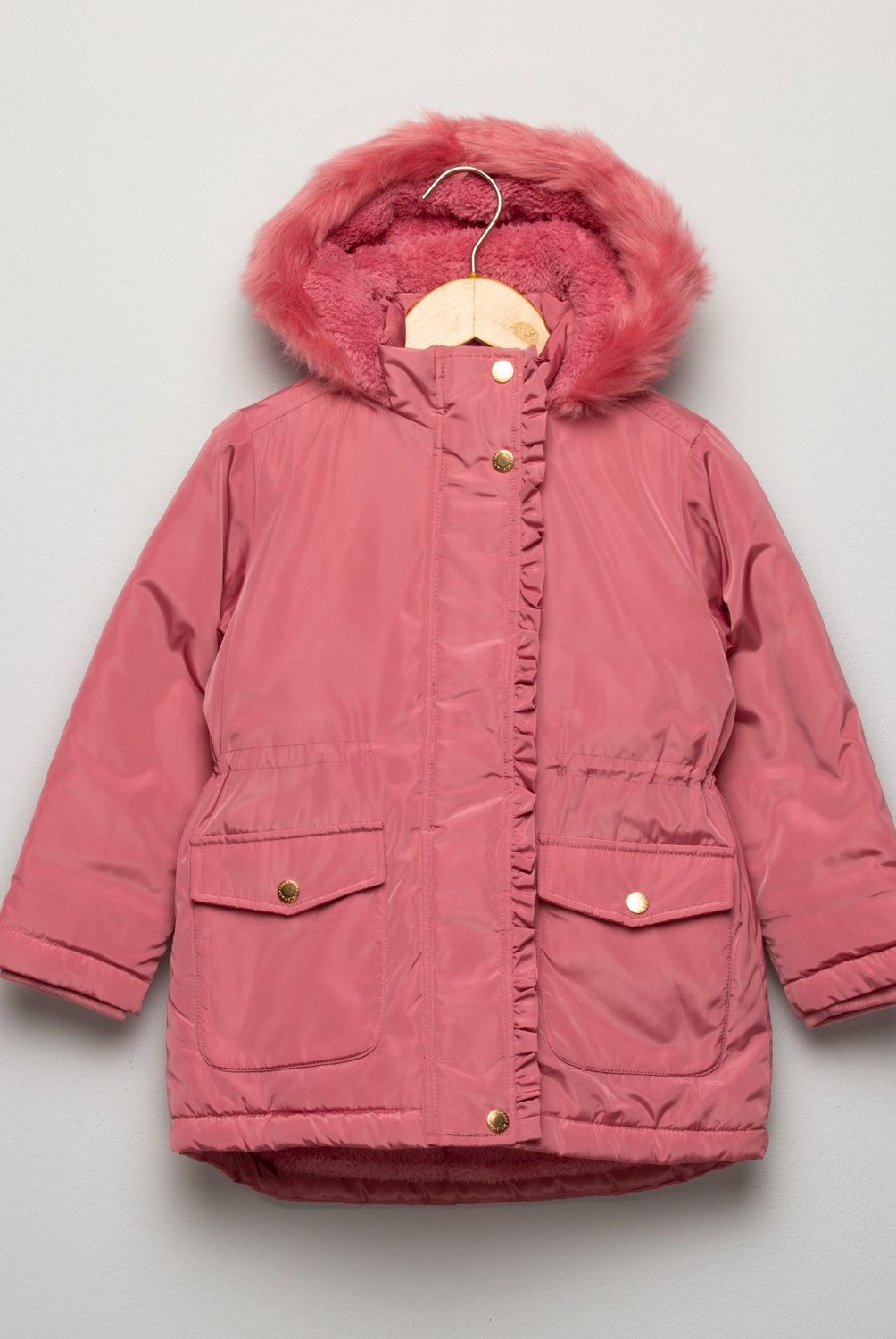 YAMP - Parka Larga Forro Peludo Niña Yamp