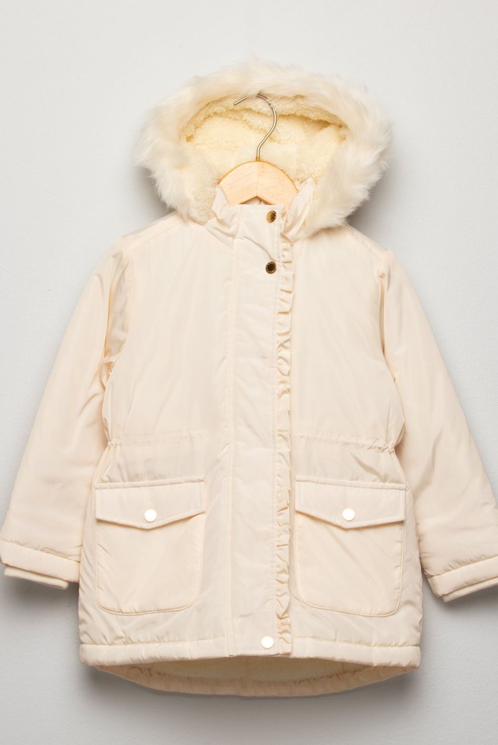 YAMP - Parka Larga Forro Peludo Niña Yamp