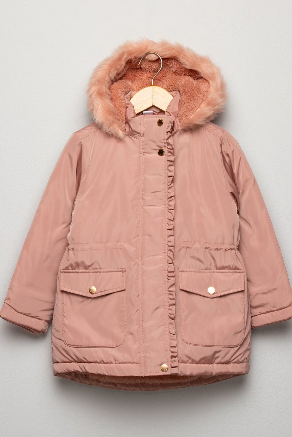 YAMP - Parka Larga Forro Peludo Niña Yamp