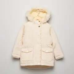 YAMP - Parka Larga Forro Peludo Niña